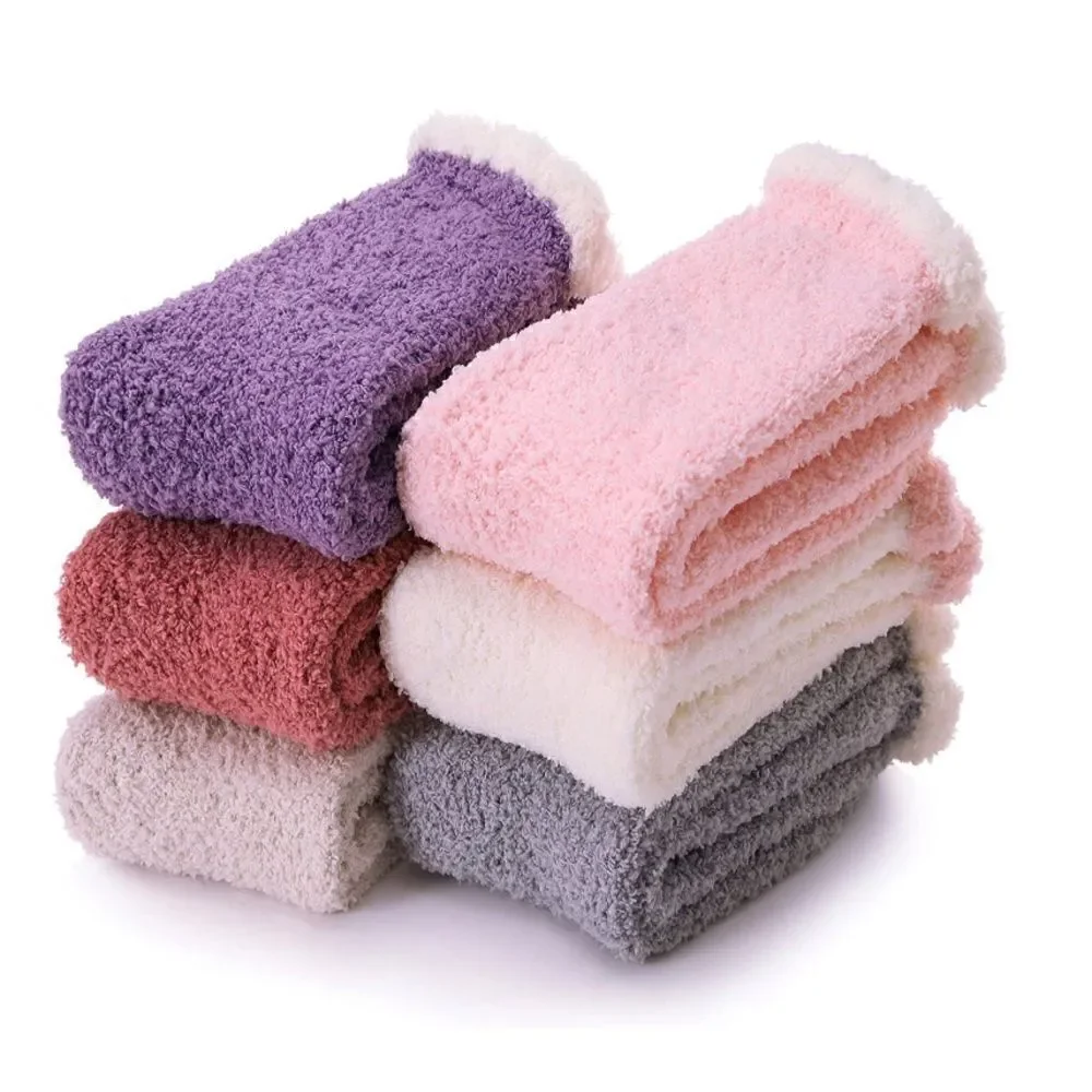 Fuzzy winter socks